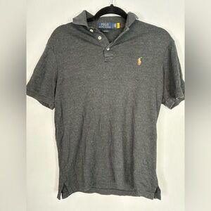 Polo by Ralph Lauren Men's Charcoal Polo Shirt